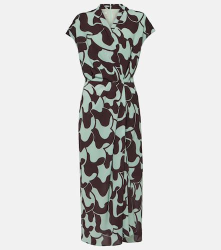 Printed crÃªpe midi dress - Dries Van Noten - Modalova