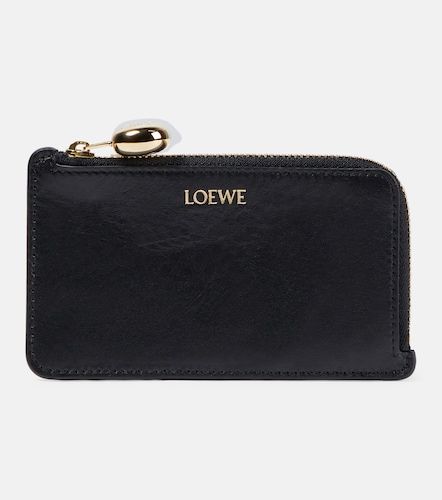 Loewe Tarjetero de piel con logo - Loewe - Modalova