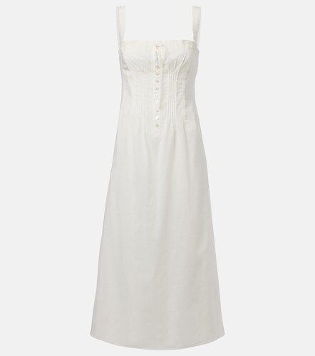 Staud Matilde cotton midi dress - Staud - Modalova