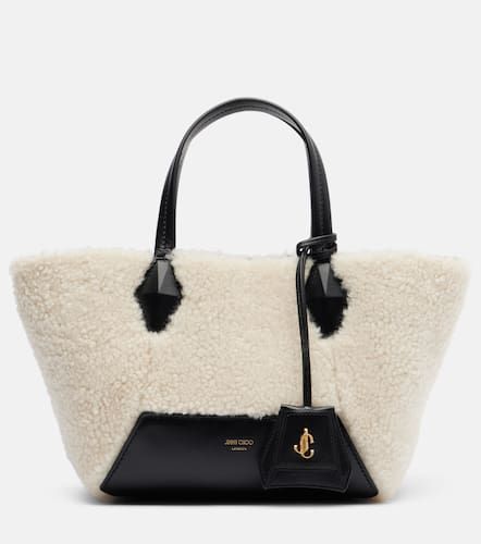 Diamond Small shearling tote bag - Jimmy Choo - Modalova