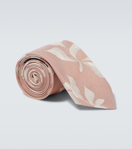 Dries Van Noten Printed silk tie - Dries Van Noten - Modalova