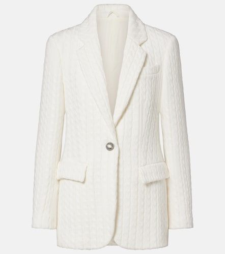 Blazer trenzado de algodón - Brunello Cucinelli - Modalova