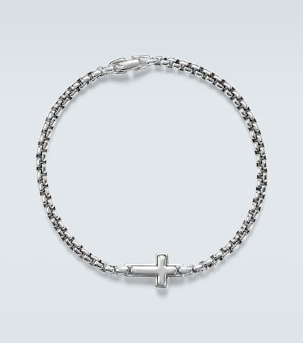 Pulsera Cross Station de plata de ley - David Yurman - Modalova