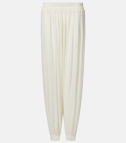 Alaia Silk-blend wide-leg pants - Alaia - Modalova