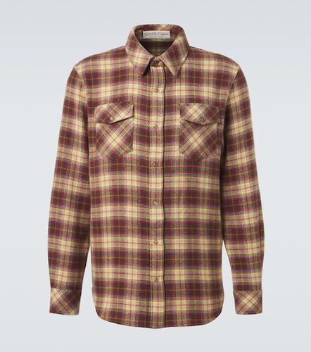 Camicia in cashmere a quadri - God's True Cashmere - Modalova