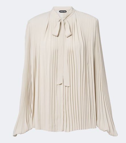 Tom Ford Blusa in crêpe de chine - Tom Ford - Modalova