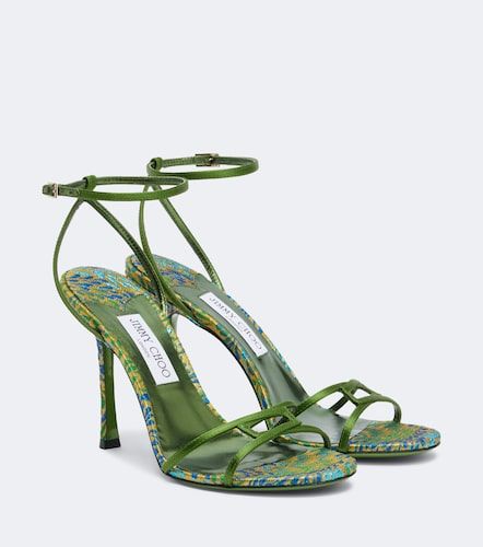 Sandalen 1998 Leo aus Satin - Jimmy Choo - Modalova