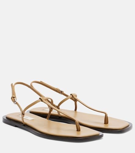 Toteme Leather thong sandals - Toteme - Modalova