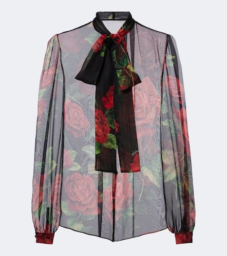 Bluse aus Seidenchiffon - Dolce&Gabbana - Modalova
