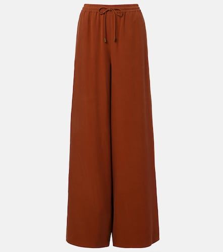 Pantaloni in cotone a gamba larga - Max Mara - Modalova