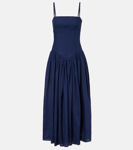 Maxikleid Oriana aus Leinen - Gabriela Hearst - Modalova