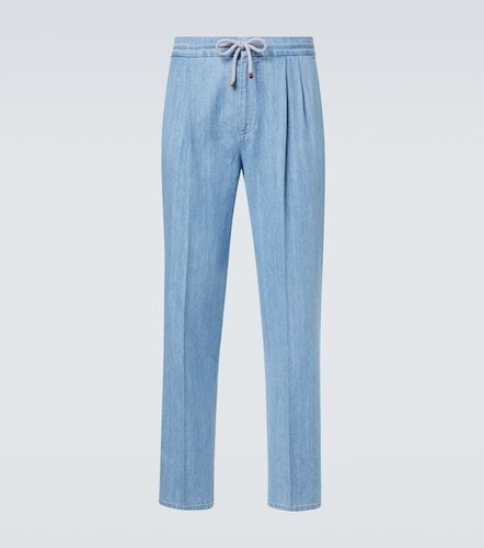 Pantaloni regular in cotone - Brunello Cucinelli - Modalova
