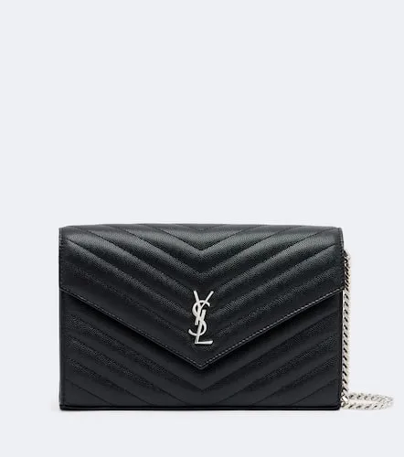 Cassandre Envelope leather wallet on chain - Saint Laurent - Modalova