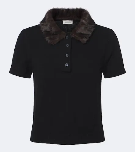 Vayla wool and cashmere polo sweater - Simkhai - Modalova