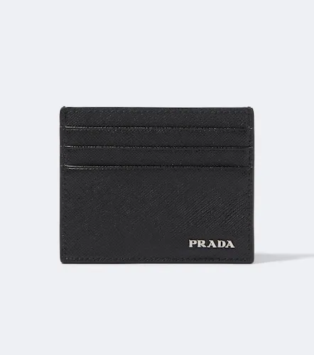 Prada Saffiano leather card holder - Prada - Modalova