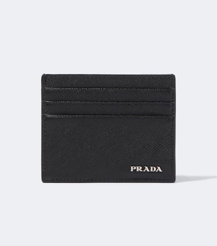 Prada Tarjetero de piel Saffiano - Prada - Modalova
