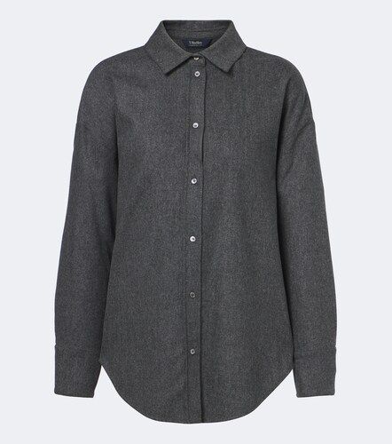 S Max Mara Hemd aus Wollflanell - 'S Max Mara - Modalova
