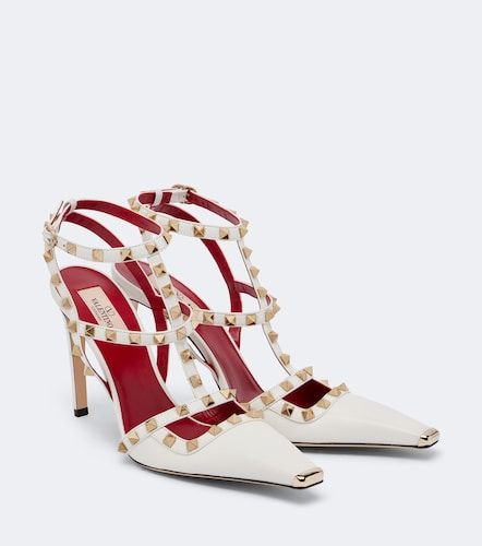 Rockstud leather pumps - Valentino Garavani - Modalova