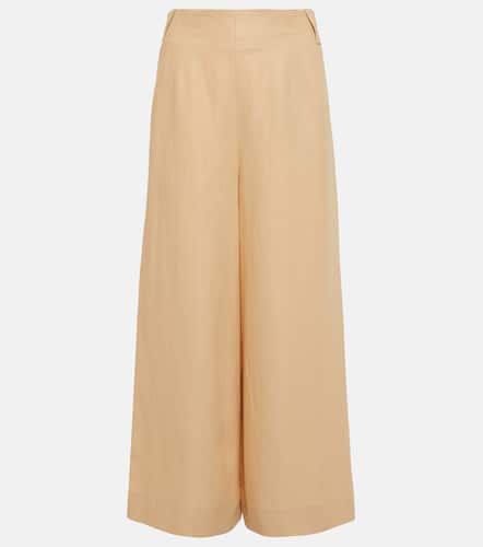 Balys wool twill wide-leg pants - Loro Piana - Modalova