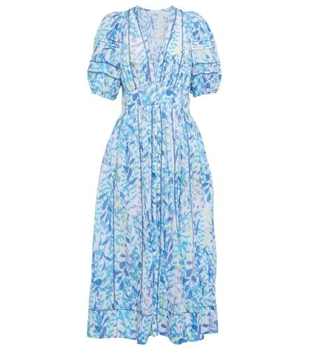 Abito midi Reine in cotone - Poupette St Barth - Modalova