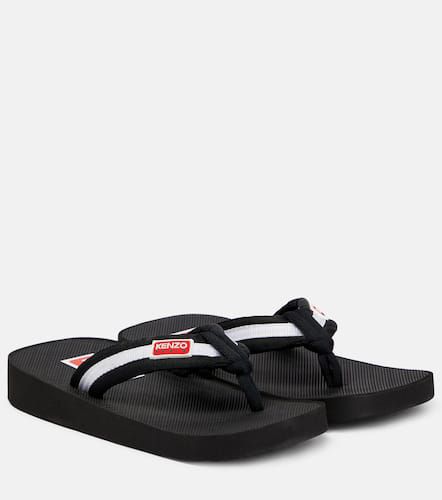 Kenzo Logo striped thong sandals - Kenzo - Modalova