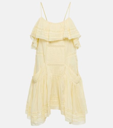 Miniabito in cotone con ricami - Marant Etoile - Modalova