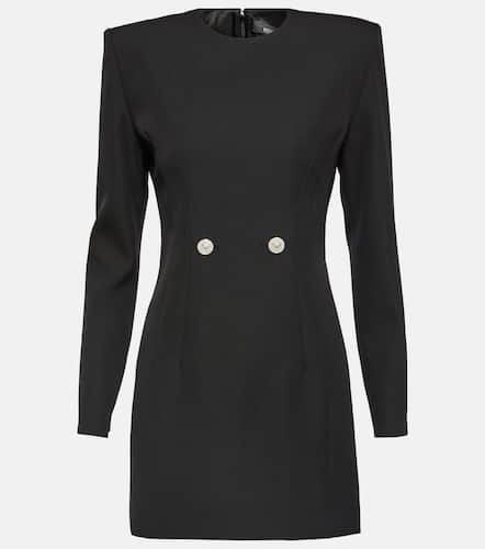 Tailored virgin wool minidress - Versace - Modalova