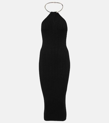 Midikleid Rhea aus Metallic-Strick - Galvan - Modalova