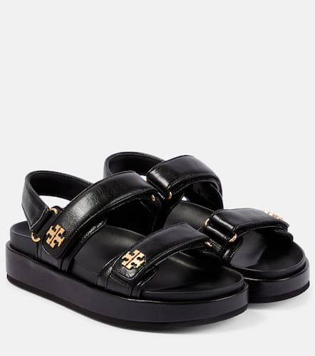 Kira leather platform sandals - Tory Burch - Modalova