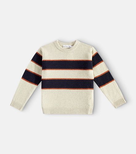 Jersey Branco de lana a rayas - Bonpoint - Modalova