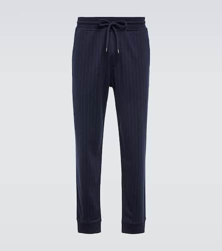 Cotton, cashmere, and silk sweatpants - Brunello Cucinelli - Modalova