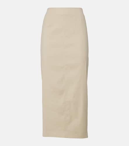 Kimpton linen-blend midi skirt - Veronica Beard - Modalova