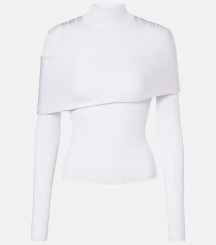 Mugler Ribbed-knit top - Mugler - Modalova