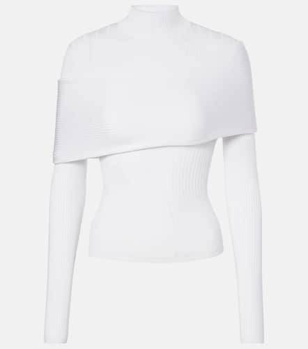 Mugler Top acanalado - Mugler - Modalova