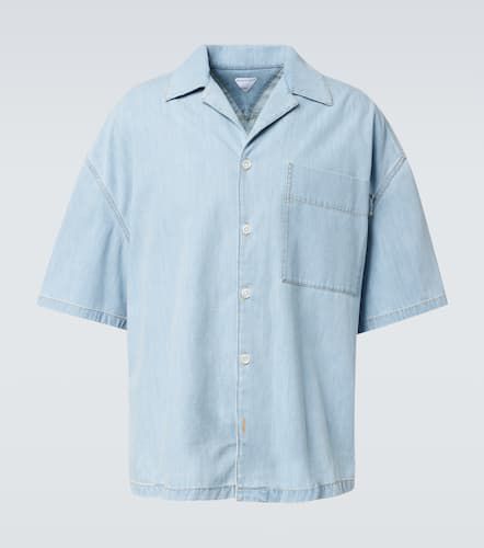 Bottega Veneta Denim bowling shirt - Bottega Veneta - Modalova