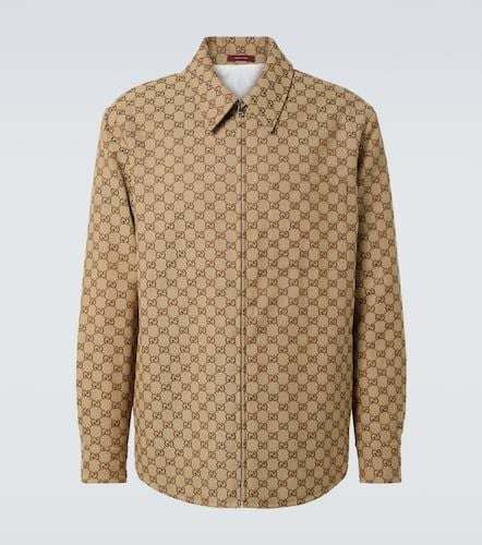 Gucci GG cotton-blend overshirt - Gucci - Modalova