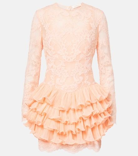 Crush Lace Frill minidress - Zimmermann - Modalova