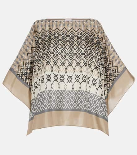 Brunello Cucinelli Printed silk top - Brunello Cucinelli - Modalova