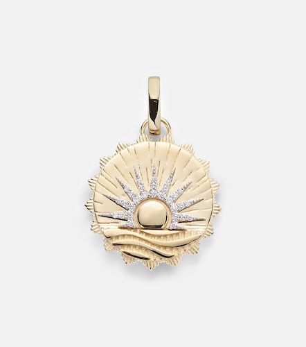 Pendente New Beginnings - Internal Compass in 18kt con diamanti - FoundRae - Modalova