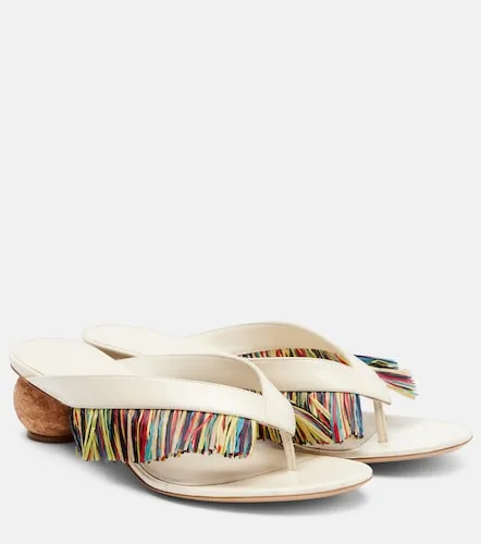 Ferragamo Sandali Bettie con frange - Ferragamo - Modalova