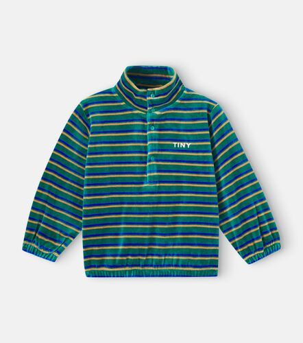 Sudadera de rizo de algodón a rayas - Tinycottons - Modalova
