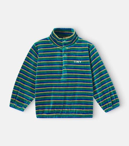 Sudadera de rizo de algodón a rayas - Tinycottons - Modalova