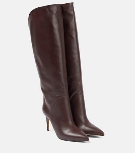 Gaia 85 leather knee-high boots - Paris Texas - Modalova