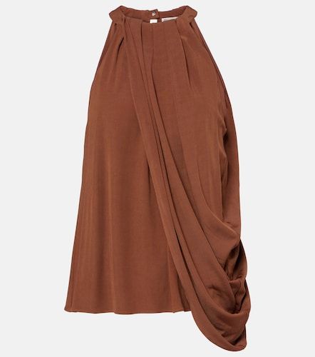 JW Anderson Top drapeado de crepé - JW Anderson - Modalova