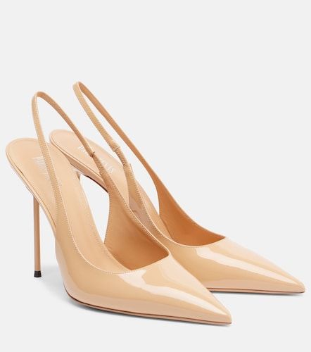 Lidia 105 patent leather slingback pumps - Paris Texas - Modalova