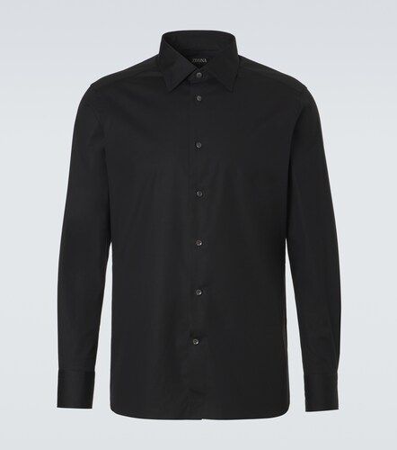 Zegna Camicia in popeline di cotone - Zegna - Modalova