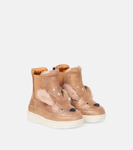 Bebé - botines Eladi de piel con glitter - Donsje - Modalova