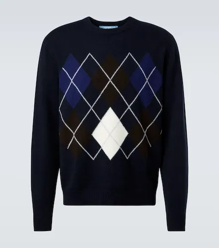 Arch4 Argyle cashmere sweater - Arch4 - Modalova