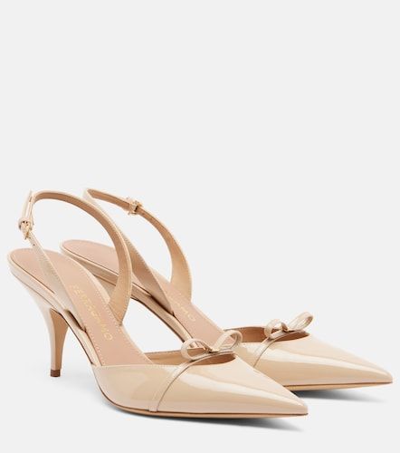 Slingback-Pumps aus Lackleder - Ferragamo - Modalova