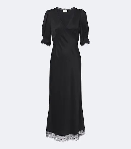 Midikleid Annina aus Satin mit Spitze - Rixo - Modalova